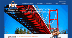 Desktop Screenshot of fdthomas.com